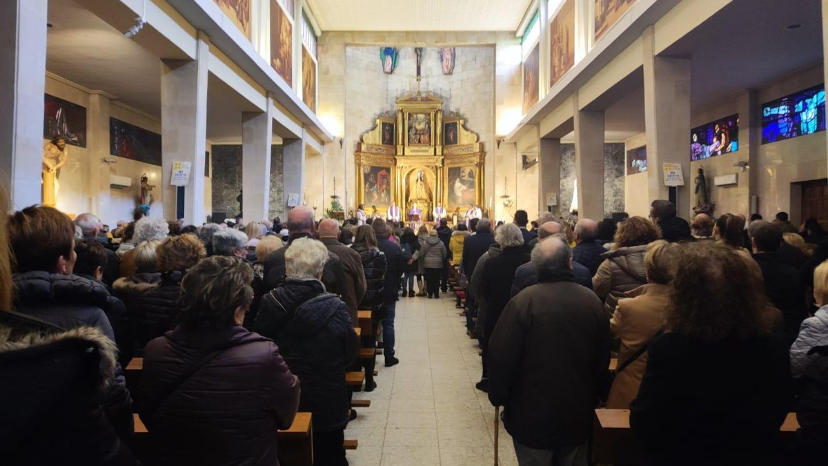 Multitudinario último adiós a Luciano Huerga