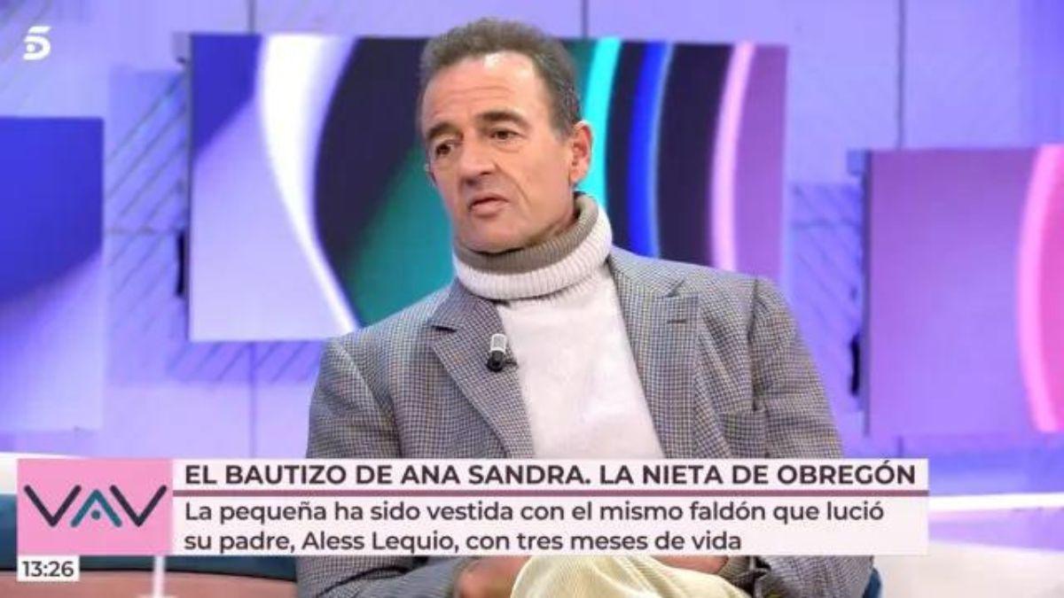 Alessandro Lequio, tajante tras su ausencia en el bautizo de su nieta Ana Sandra