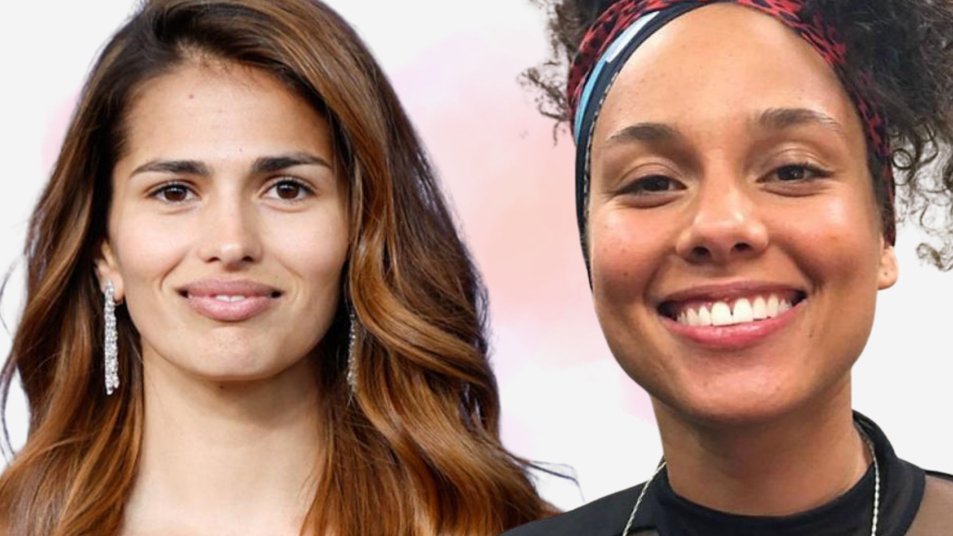 Sara Sálamo y Alicia Keys.