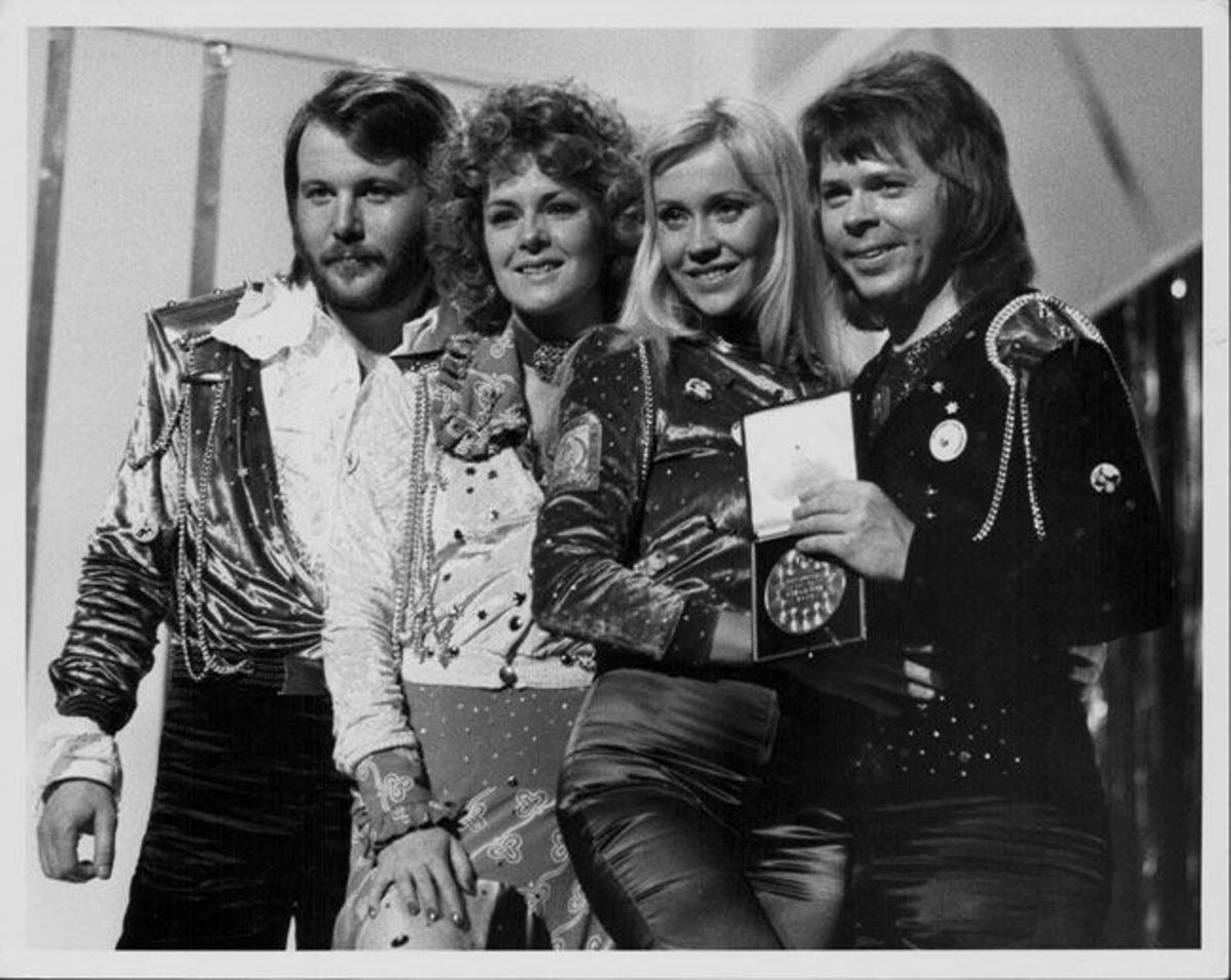 La banda de pop sueca Abba