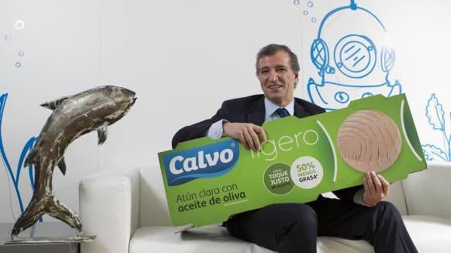 Mané Calvo, en las oficinas de su compañía en Madrid.