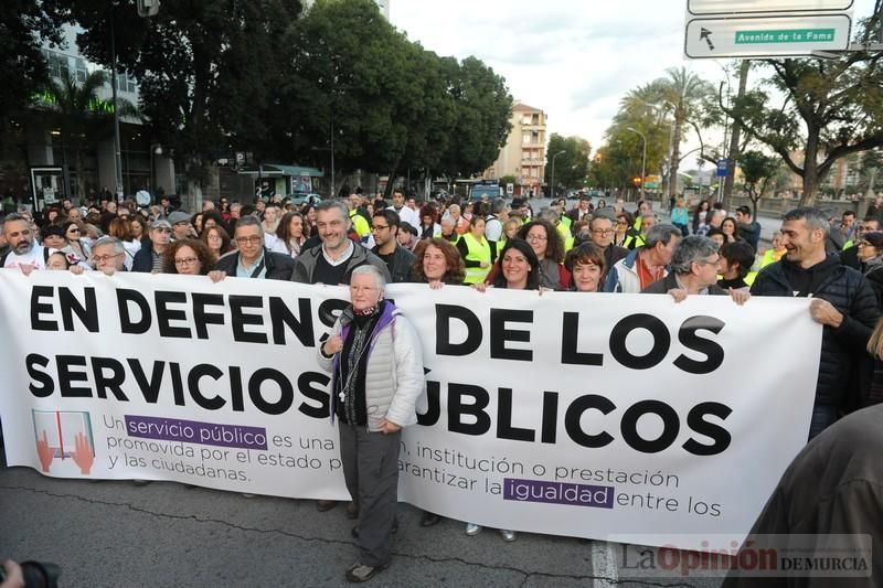 La marea blanca toma Murcia