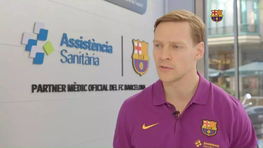 Janus Smarason: "Fichar por el Barça es un orgullo para mí y mi familia"