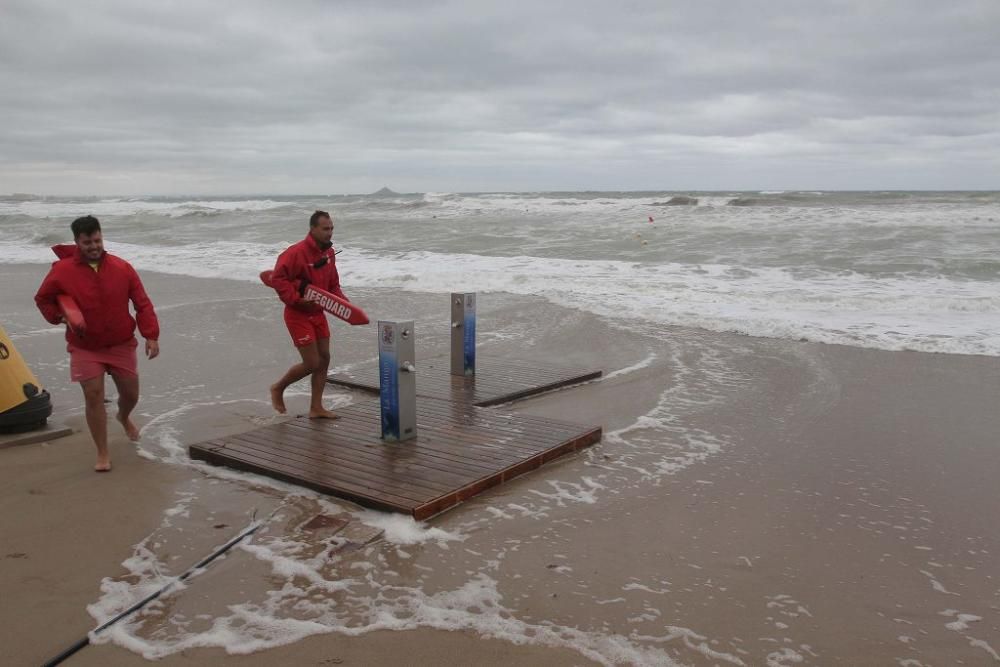 Temporal en Cabo de Palos y La Manga