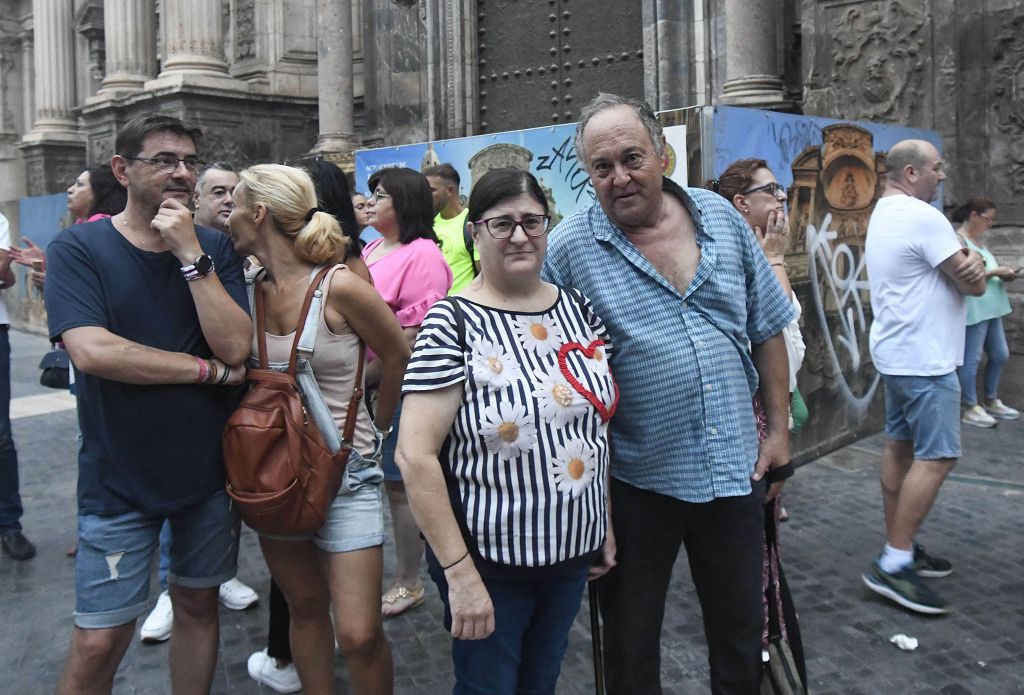 Romería de Murcia: Misa previa y primer tramo del recorrido