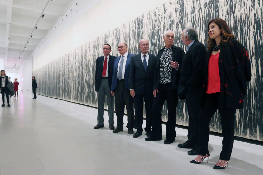 MLG 13/05/2016.-Inauguración de la exposición " Cold Stones" del artista Richard Long, en el CAC.-ALEX ZEA.