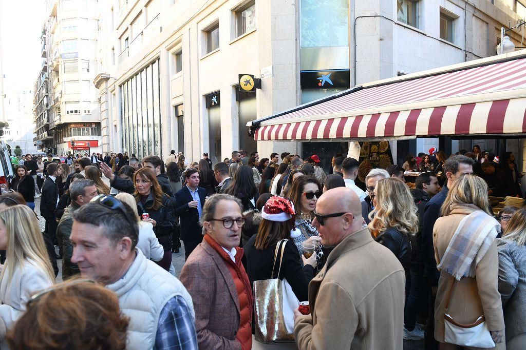 Murcia se echa a las calles durante el tardeo de Nochebuena