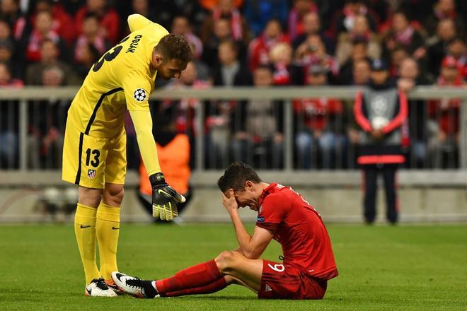 Las imágenes del Bayern Munich, 2 - Atlético de Madrid, 1