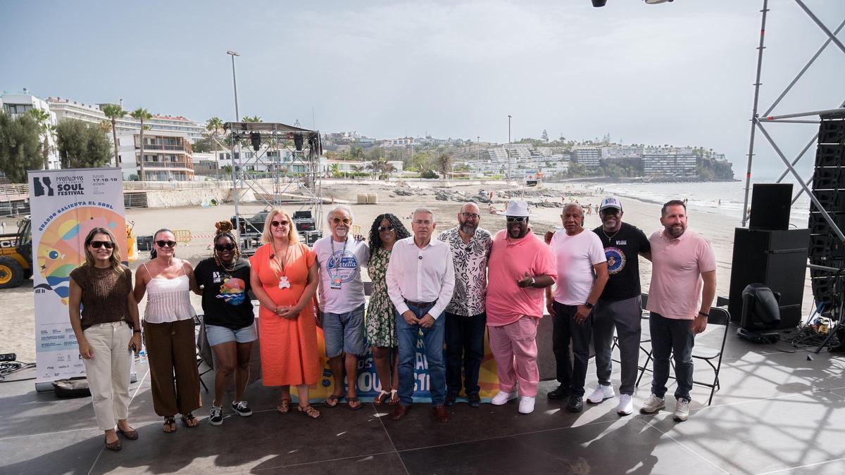 Presentación del X Maspalomas Costa Canaria Soul Festival