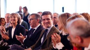 16 DE FEBRERO. ZARAGOZA. Acto de clausura de la ConvenciÃ³n de EconomÃ­a y Empleo del PP en Zaragoza (AragÃ³n), con la presencia de Pablo Casado, presidente del partido. FOTO DE FABIÃ¿N SIMÃN. EUROPA PRESS