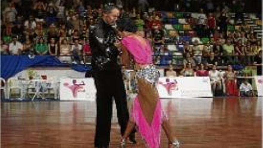 Edgar Marcos i Alina Nowak en un moment de la competició