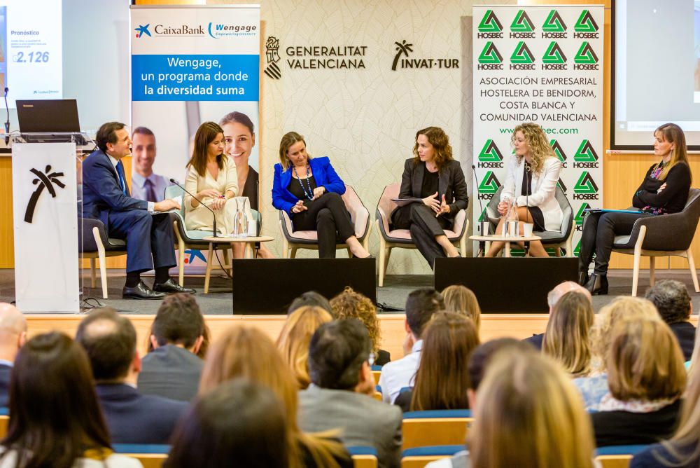 Caixabank y Hosbec analizan el papel de la mujer en la empresa.