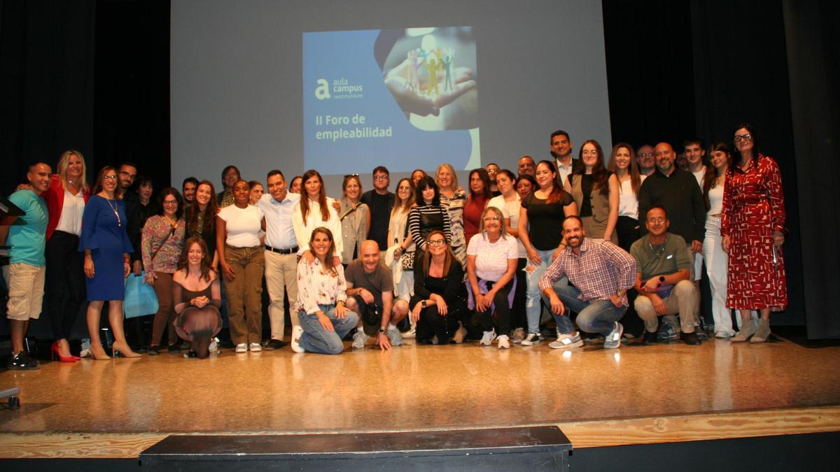 II Foro de Empleabilidad organizado por Aula Campus en Burjassot.