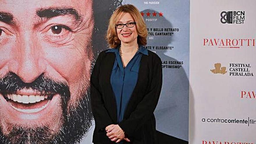 Nicoletta Mantovani, ayer, durante la presentación del documental en Madrid.