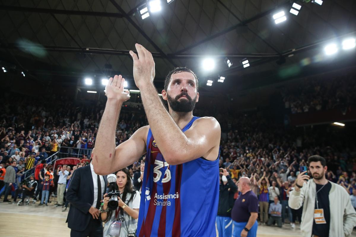¡Locura en el Palau! Así celebró el Barça el pase a la Final Four