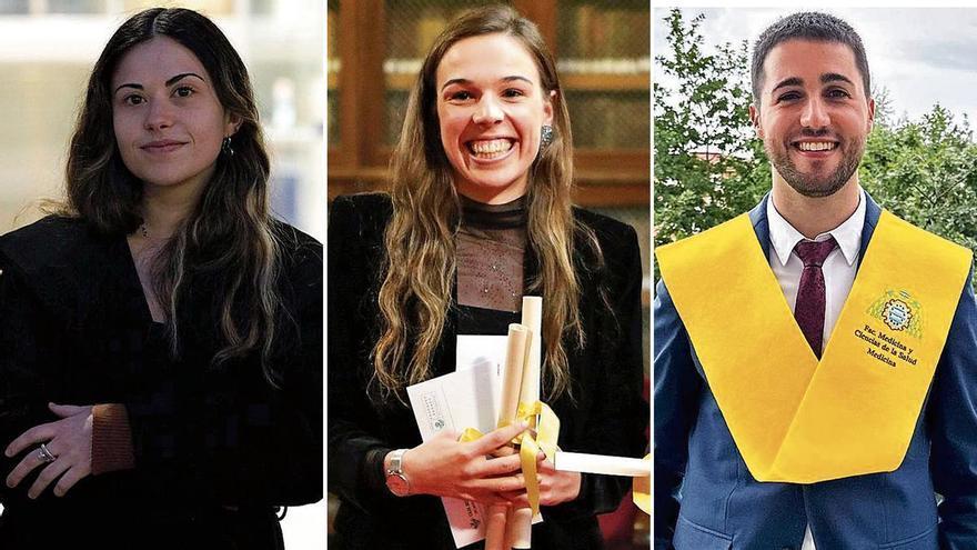 Tres graduados en Medicina por Oviedo se sitúan entre los cien mejores del MIR