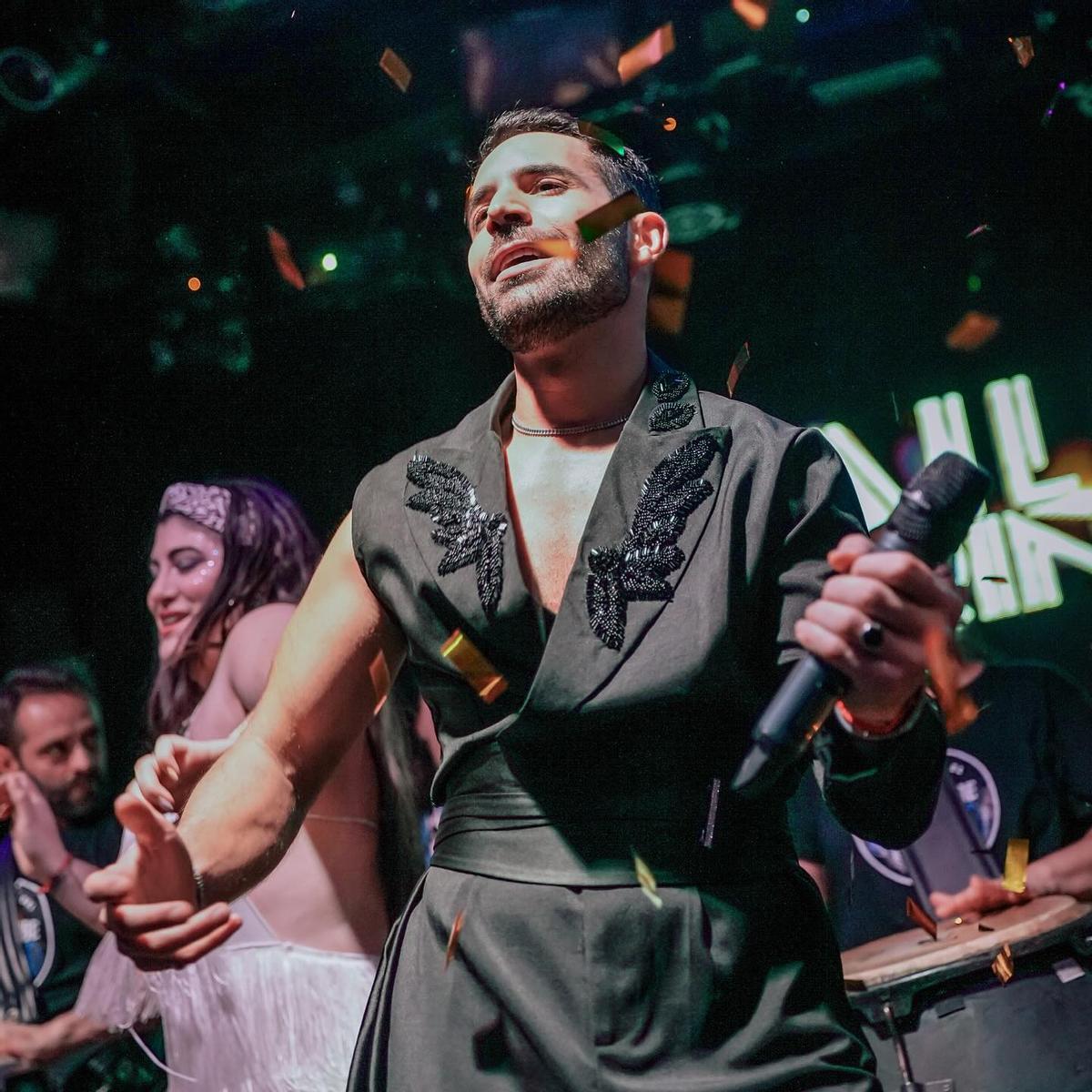 Matías Ferreira, en la sala Changó de Madrid.