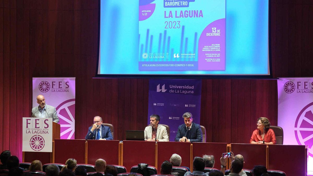 Presentación del 'Barómetro de La Laguna'