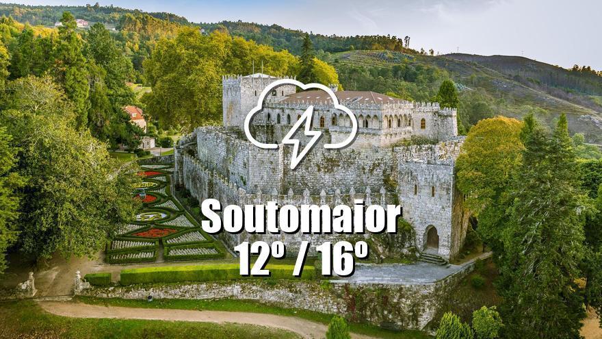 El tiempo en Soutomaior: previsión meteorológica para hoy, jueves 13 de febrero