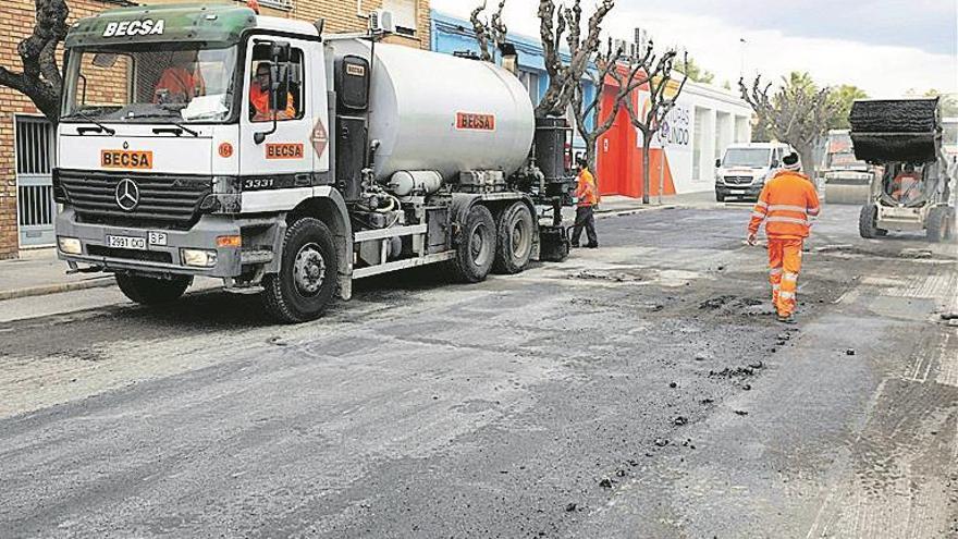 43.180 € para reasfaltar un tramo de la avenida Alemanya