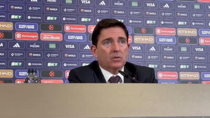 Pascual asegura tras la derrota ante el Hapoel, que espera tener noticias este mismo lunes sobre las intenciones del club