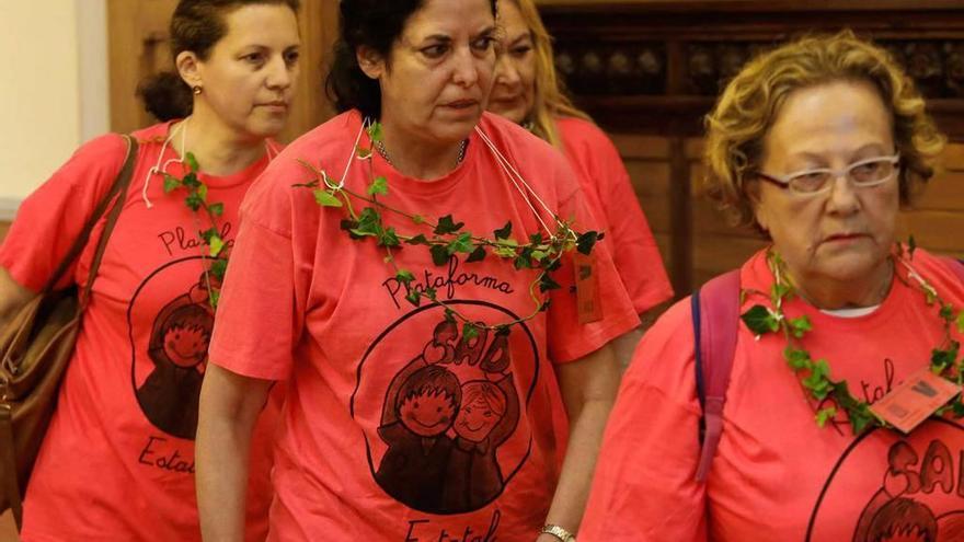 Trabajadoras del SAD.