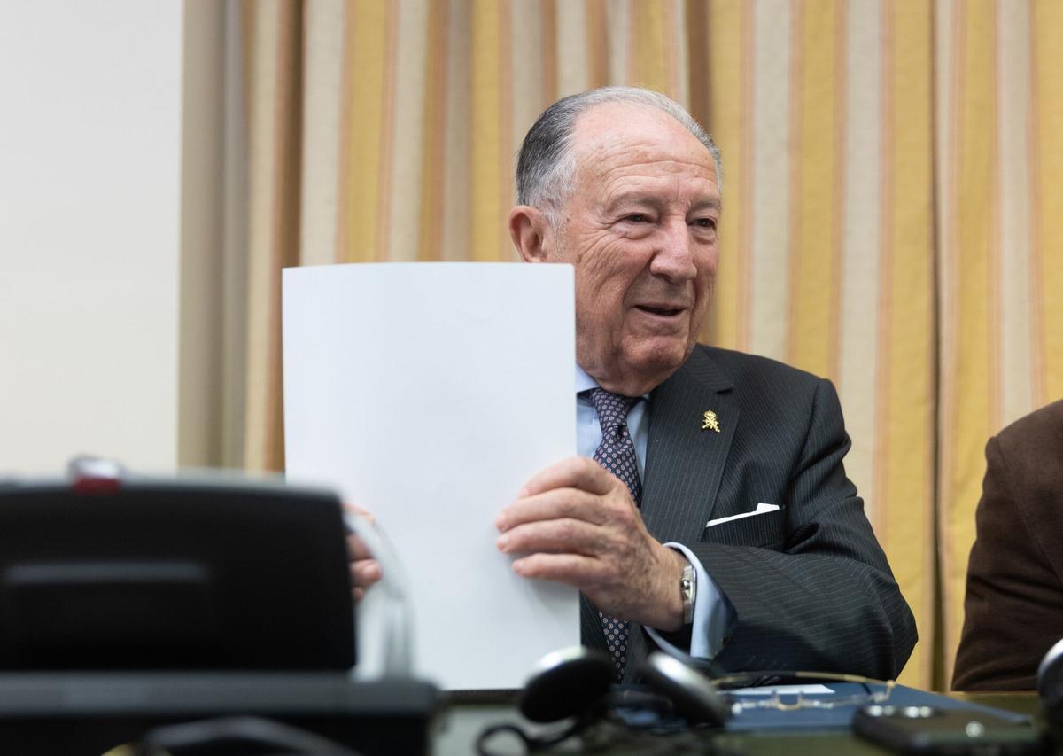 El ex director del Centro Nacional de Inteligencia (CNI) Félix Sanz Roldán en una imagen de archivo