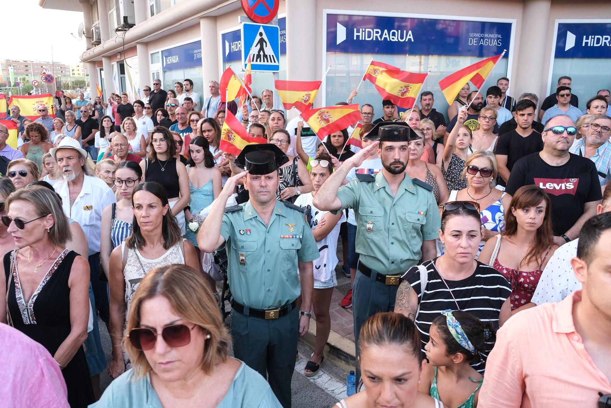 Santa Pola homenajea a la pequeña Silvia en el 20 aniversario de su asesinato en el atentado de ETA