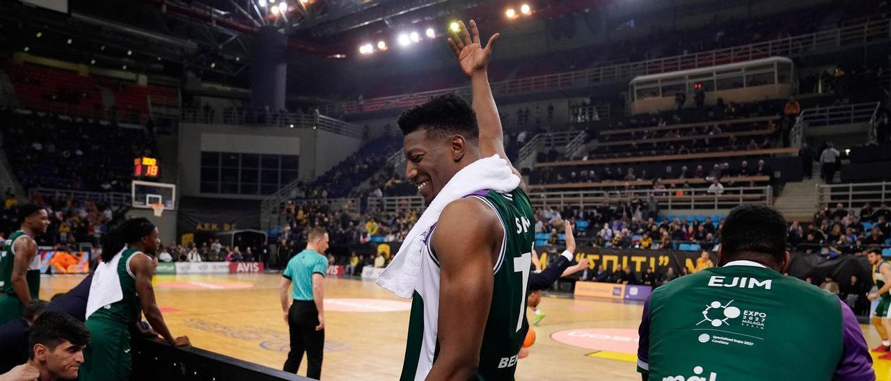 El AEK de Atenas - Unicaja, en imágenes