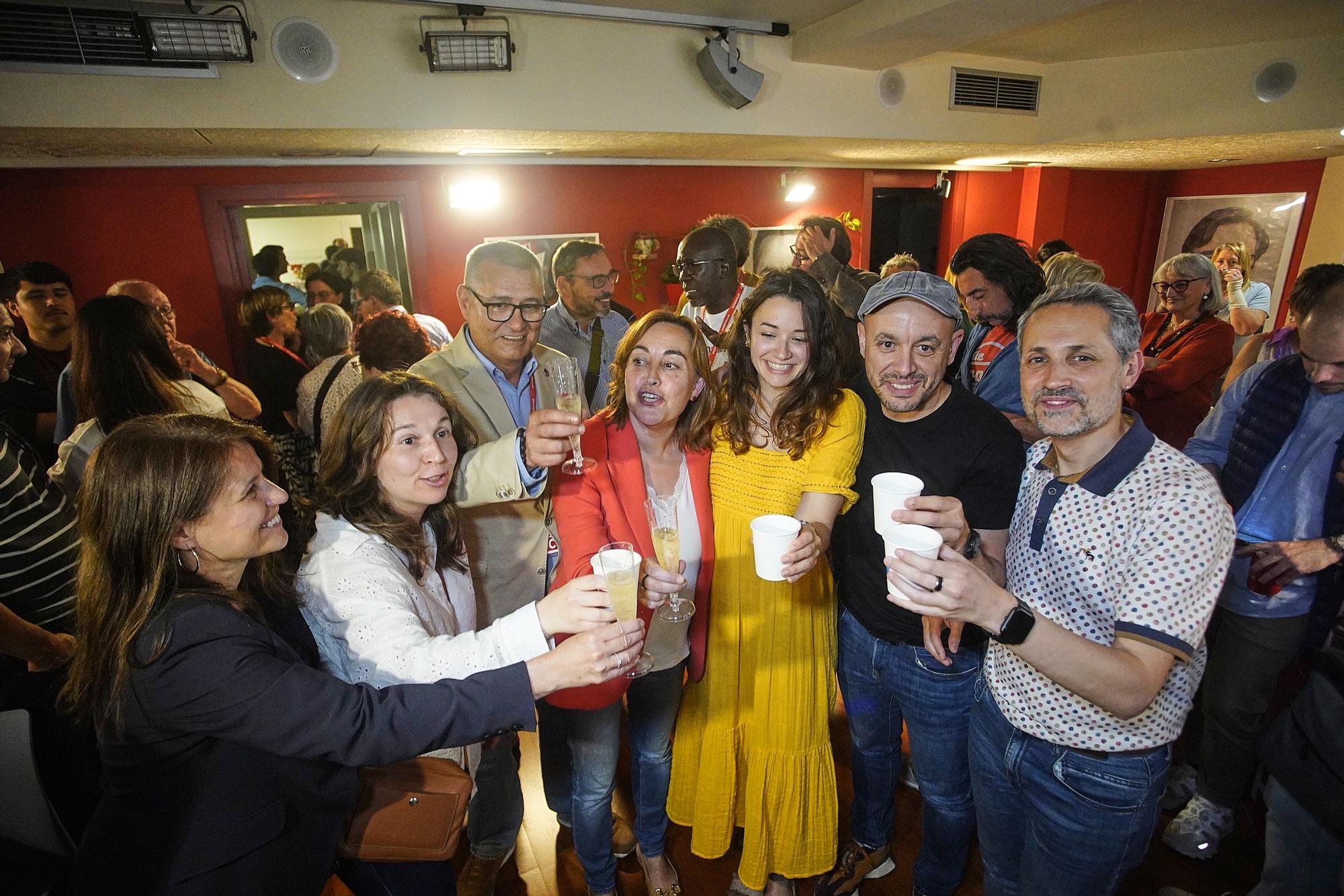 Victòria de Sílvia Paneque (PSC) a les eleccions municipals de Girona