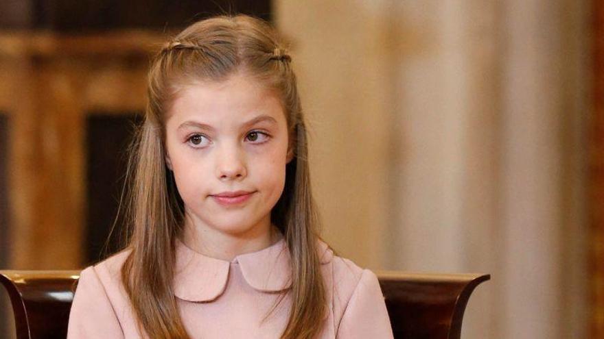 La infanta Sofía cumple 11 años