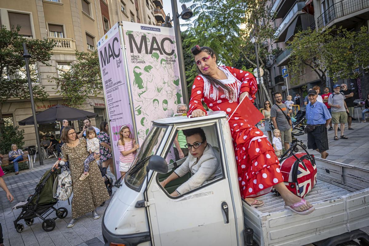 La Mercè en la superilla de Consell de Cent