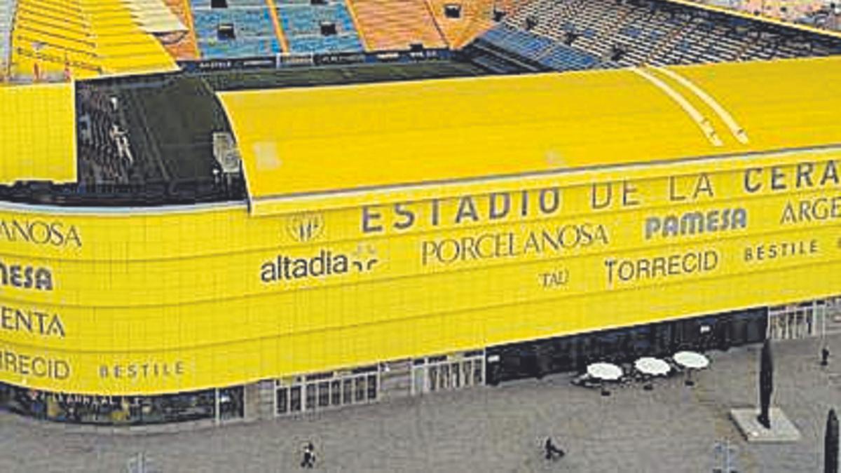 Imagen del Estadio de La Cerámica de Vila-real.