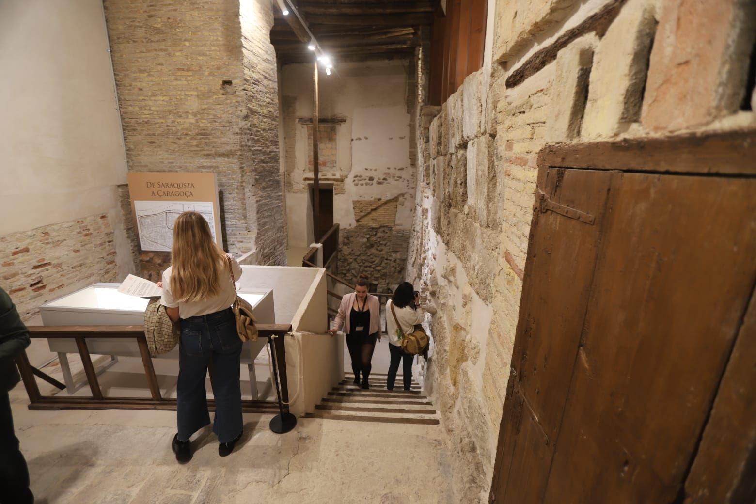 Muralla interior del Monasterio de las Canonesas del Santo Sepulcro de Zaragoza