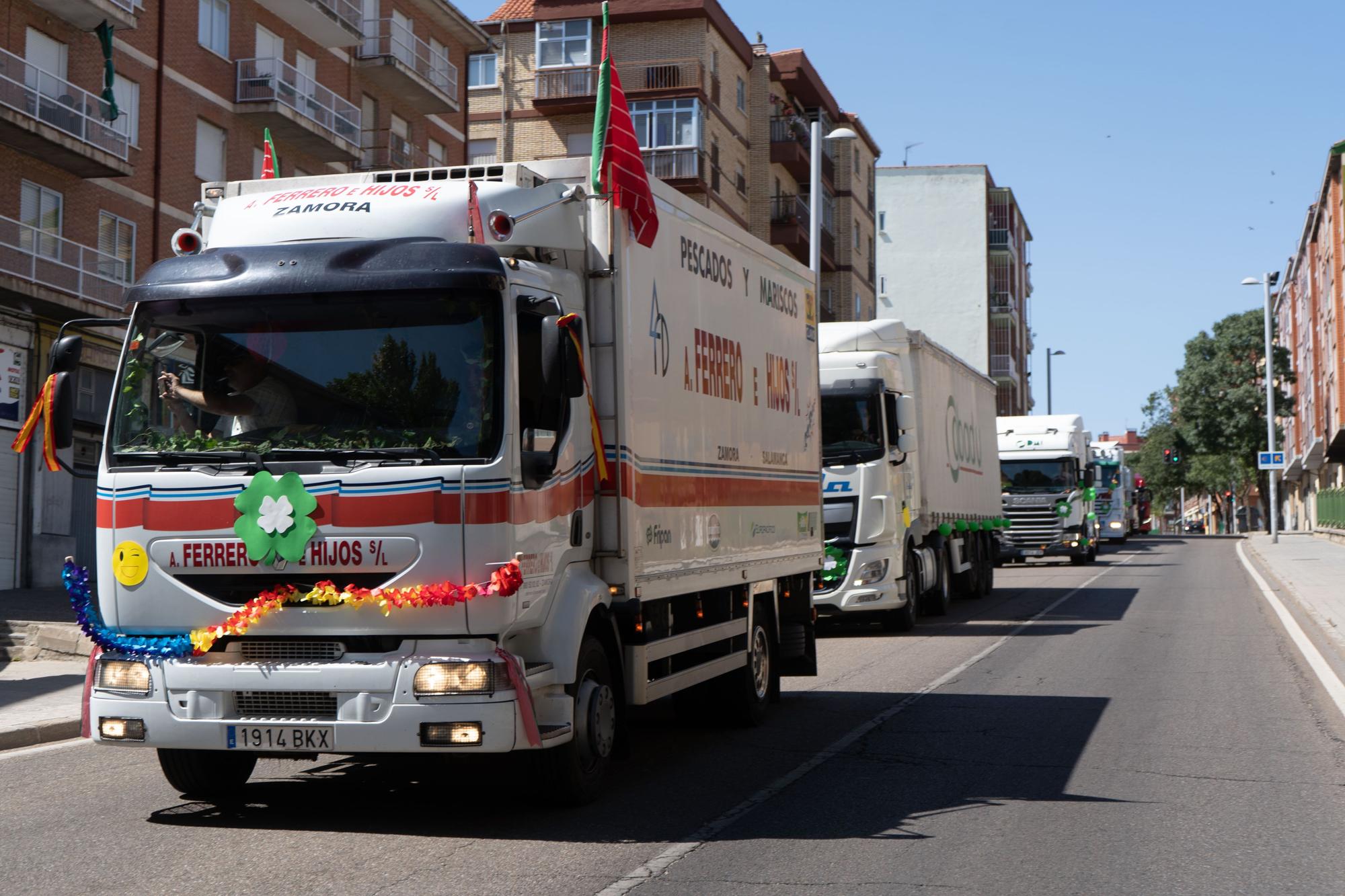 GALERÍA | Los camioneros de Zamora honran a su patrón San Cristóbal