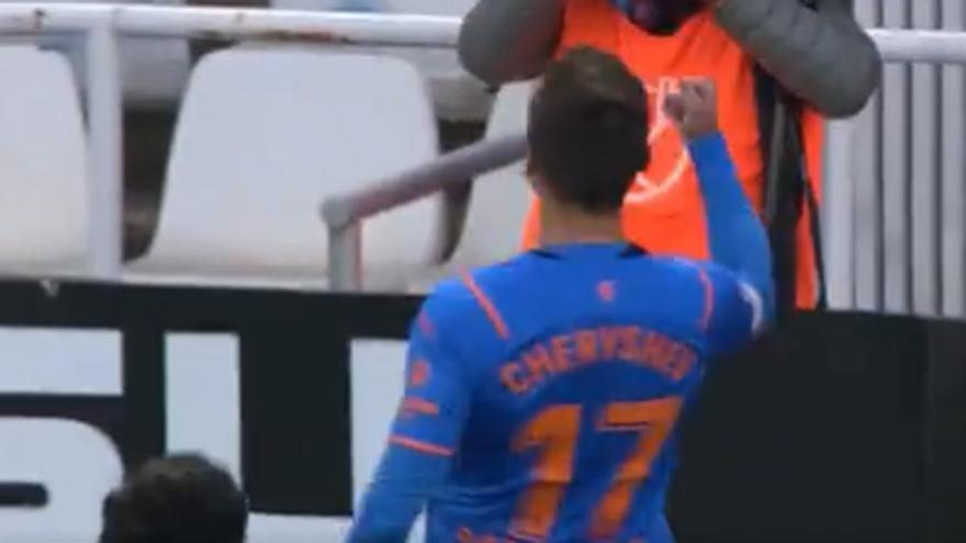 Vídeo | Así fue el gol de Cheryshev frente al Cartagena