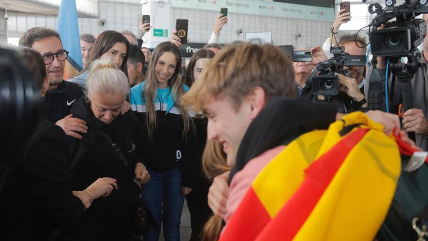 Jaume Masià llega a València en AVE