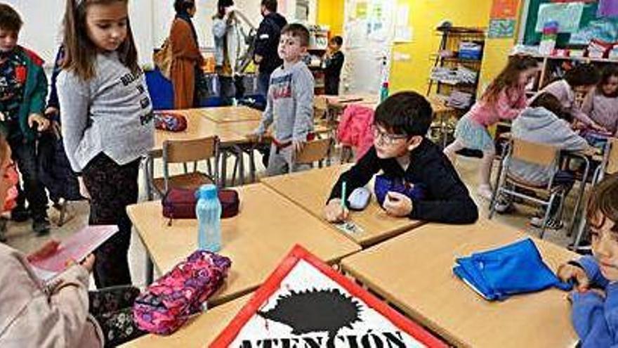 Los niños de 1ºA del colegio Sant Antoni se convierten en los nuevos salvadores de los erizos ibicencos.