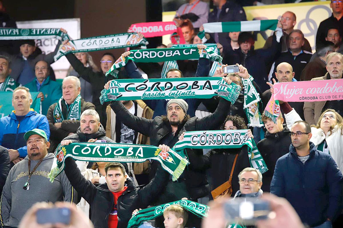 Las imágenes de la afición del Córdoba CF - Pontevedra