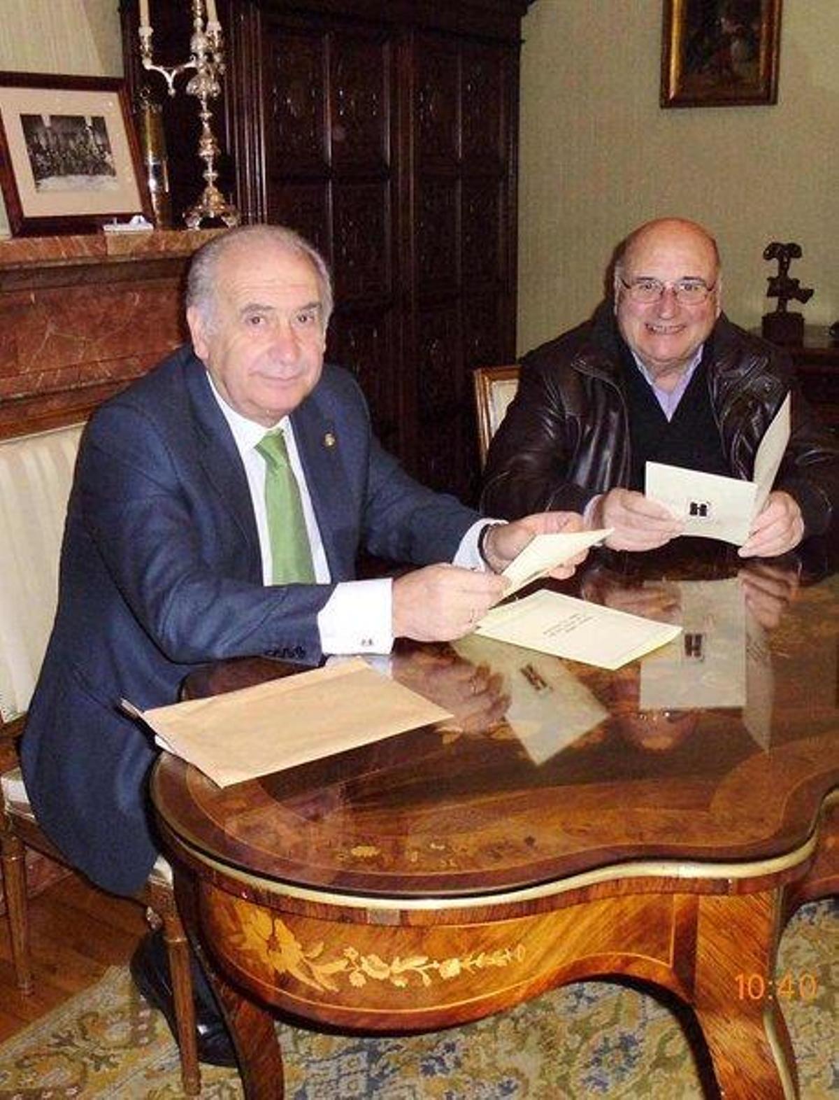 Gotor y González, reunidos.