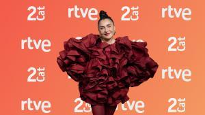 Candela Peña, presentadora de Una tarda amb...