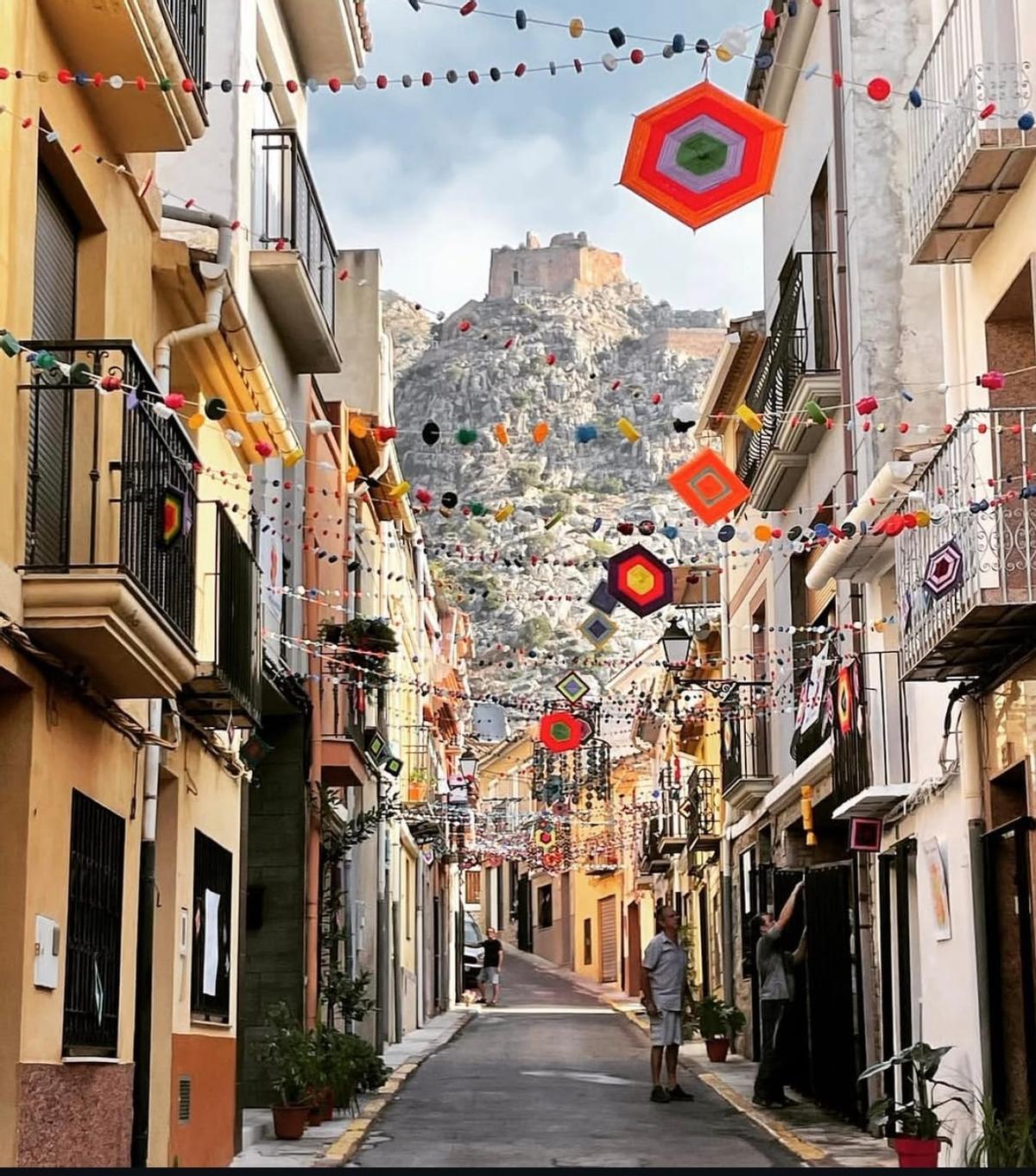 Tot preparat a Borriol per a les festes.