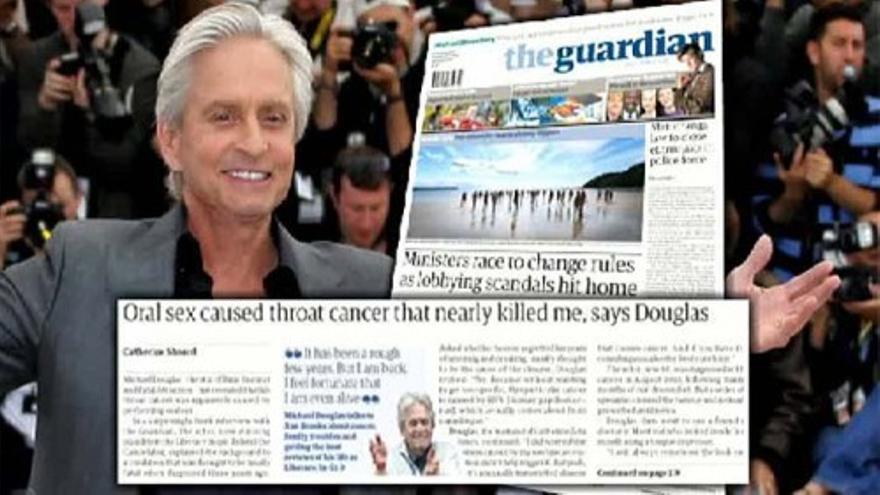 El sexo oral, detrás del cáncer de Michael Douglas