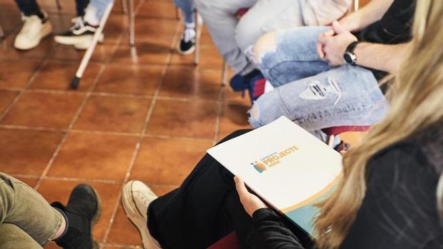 Una teràpia de grup del Projecto Home Catalunya.