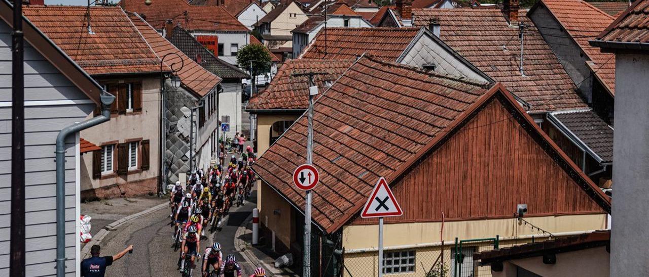 Las ciclistas del Tour entraron este viernes en la zona de los Vosgos.