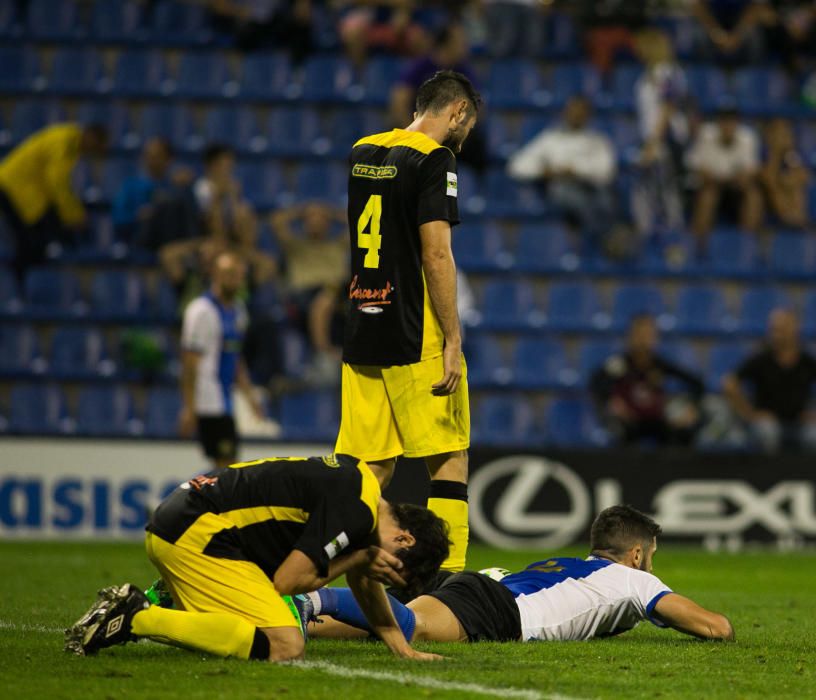 Batacazo del Hércules ante el recién ascendido Prat tras regalar la primera parte y desperdiciar ocasiones claras en la segunda.