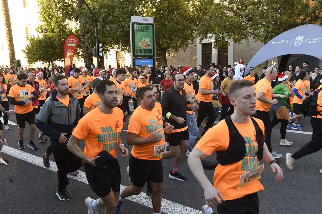 La San Silvestre 2025 en Murcia, en fotografías