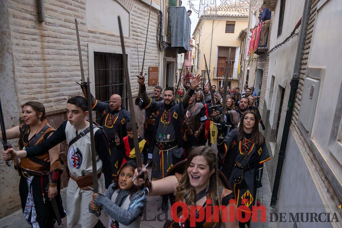 Procesión del día 3 en Caravaca (bando Cristiano)