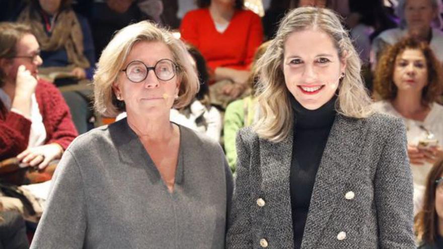 María Eugenia Prendes y Elena García-Argüelles. | FERNANDO RODRÍGUEZ