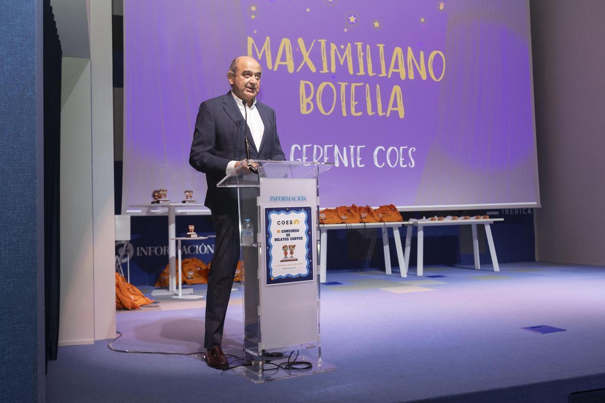 Maximiliano Botella durante su discurso de apertura